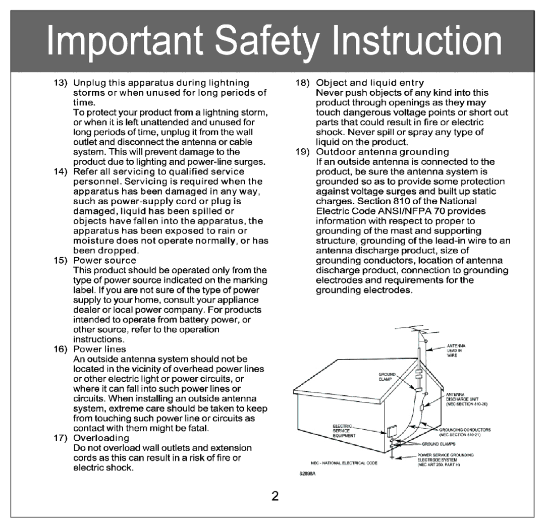 Craig CMP616F manual 