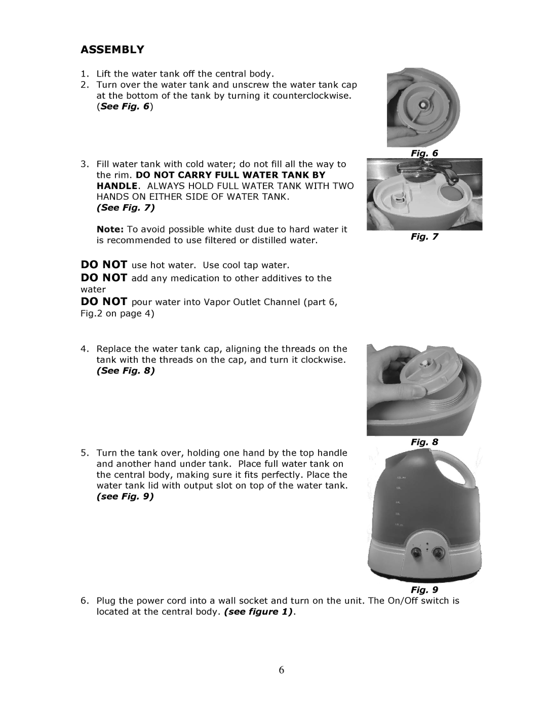 Crane EE-864 manual Assembly, See Fig 