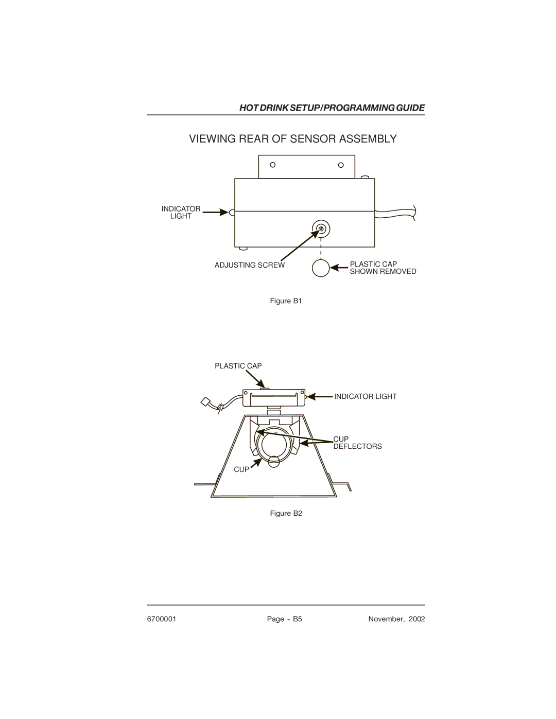 Crane Merchandising Systems 678, 670 manual Viewing Rear of Sensor Assembly 