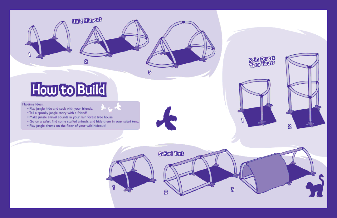 Cranium Jungle Adventure manual How to Build 