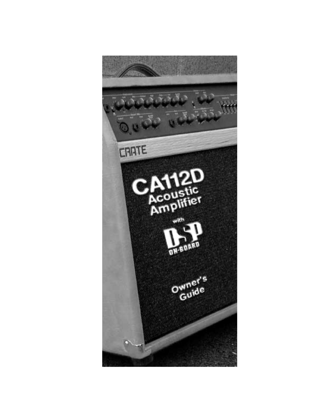 Crate Amplifiers CA112D manual 