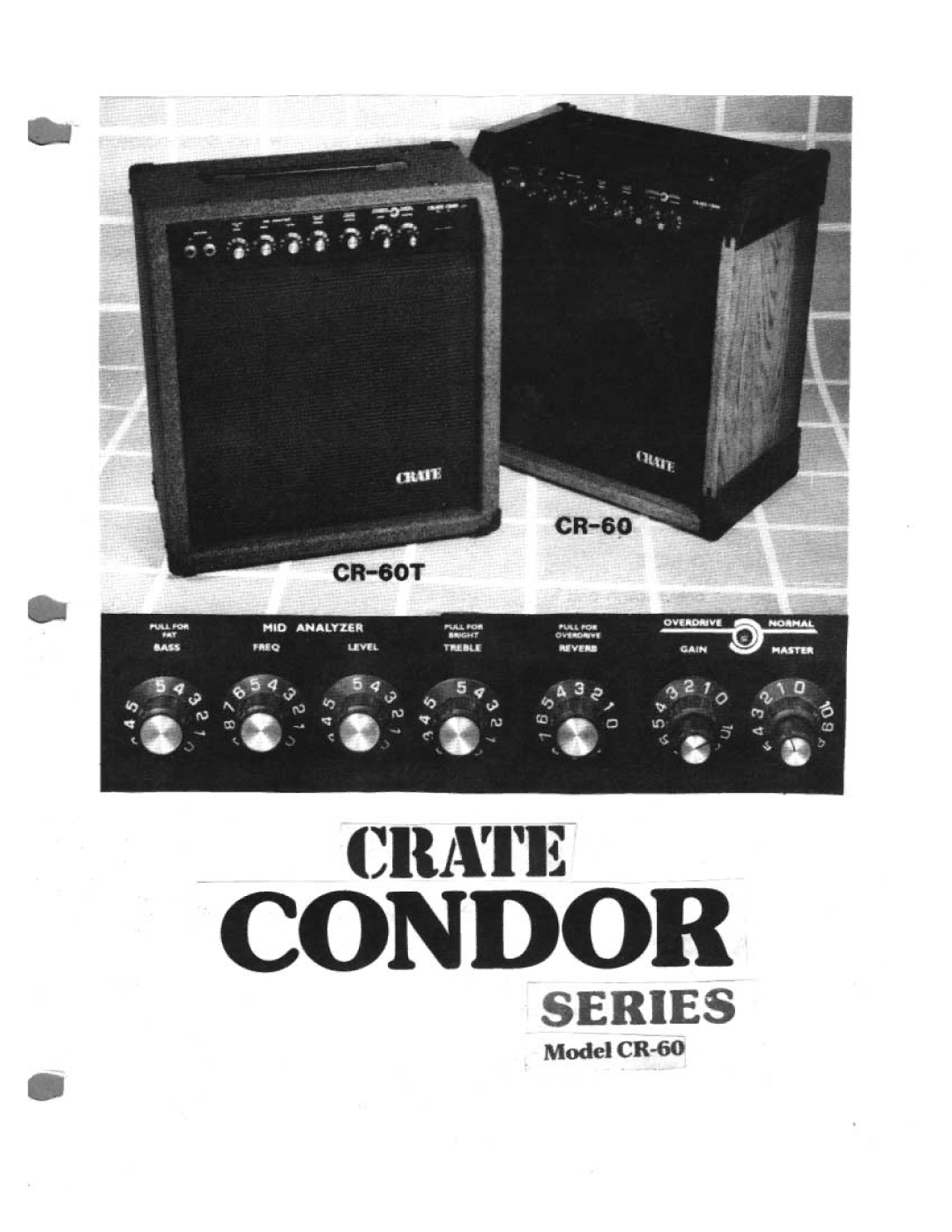 Crate Amplifiers CR-100EV manual 