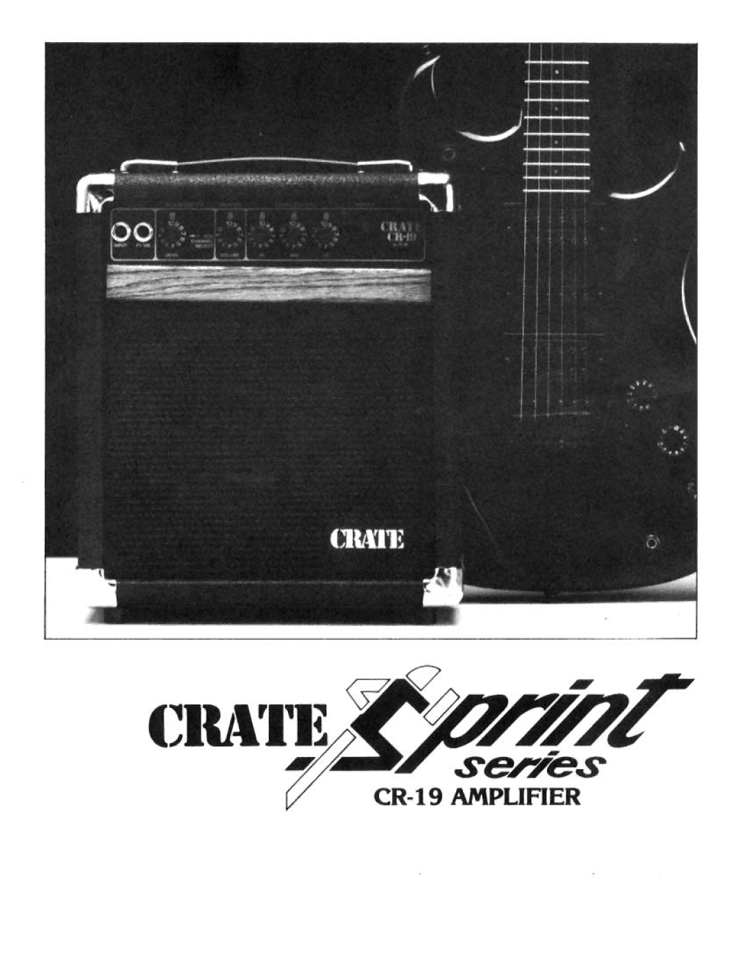 Crate Amplifiers CR19 manual 