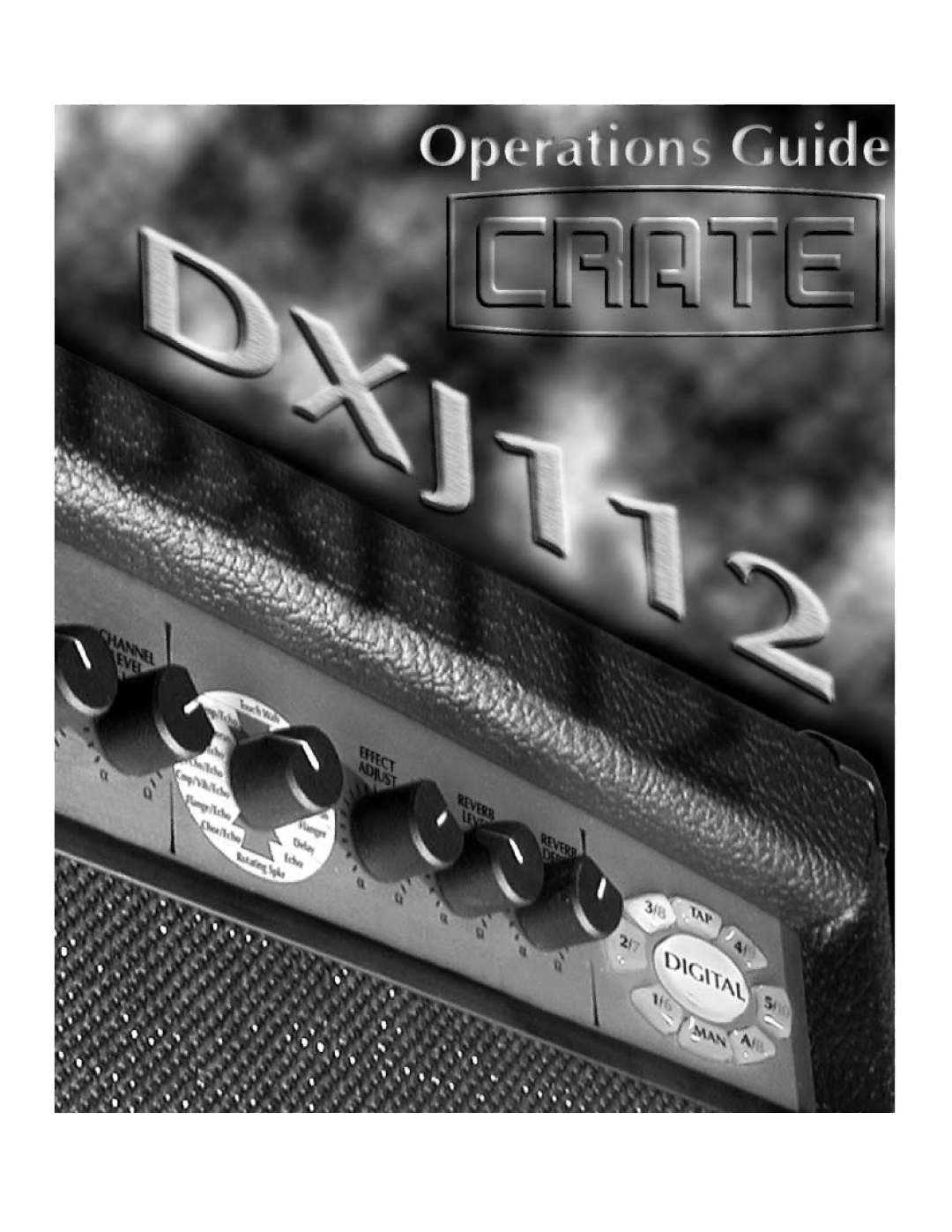 Crate Amplifiers DXJ112 manual 