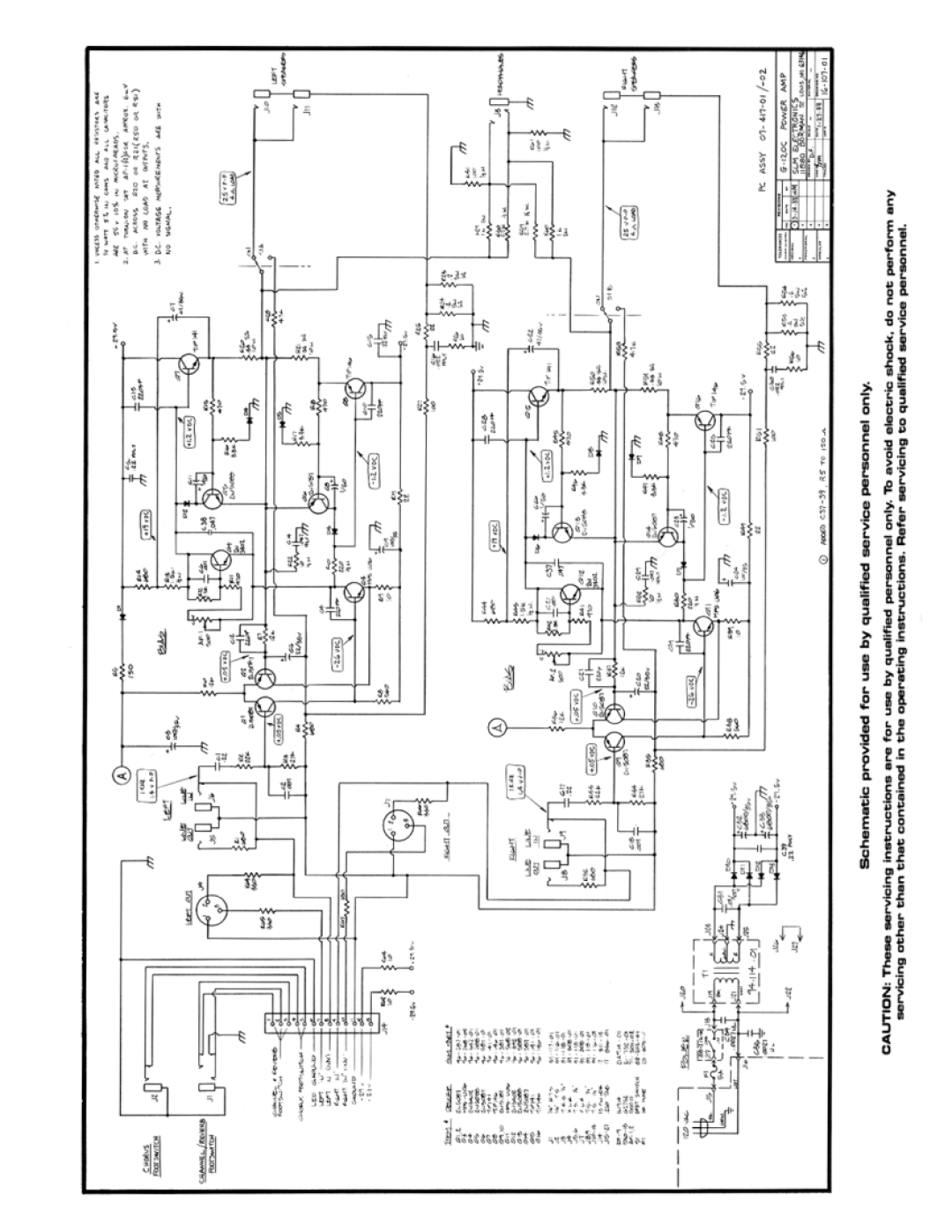 Crate Amplifiers G.120C manual 
