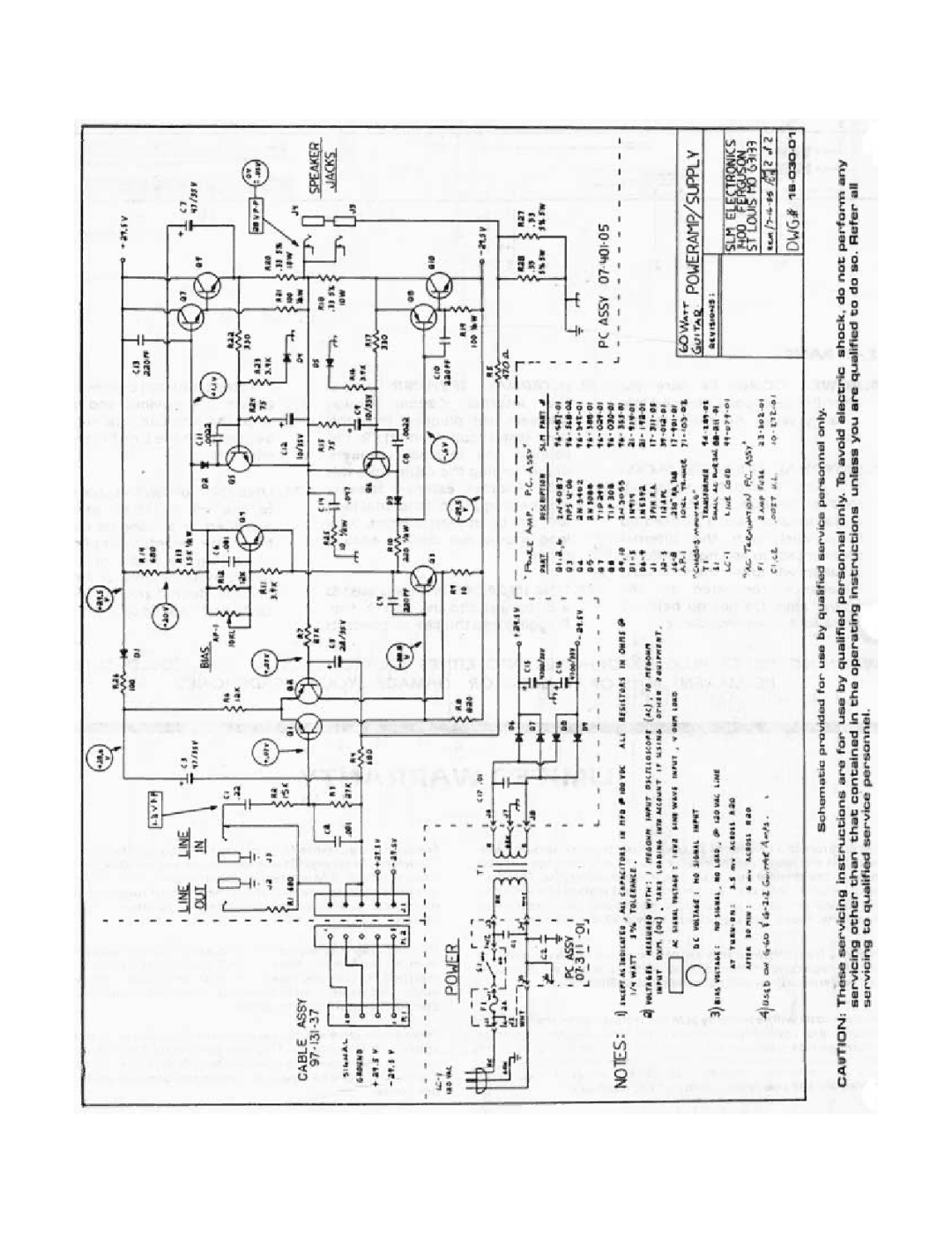 Crate Amplifiers G.212 manual 