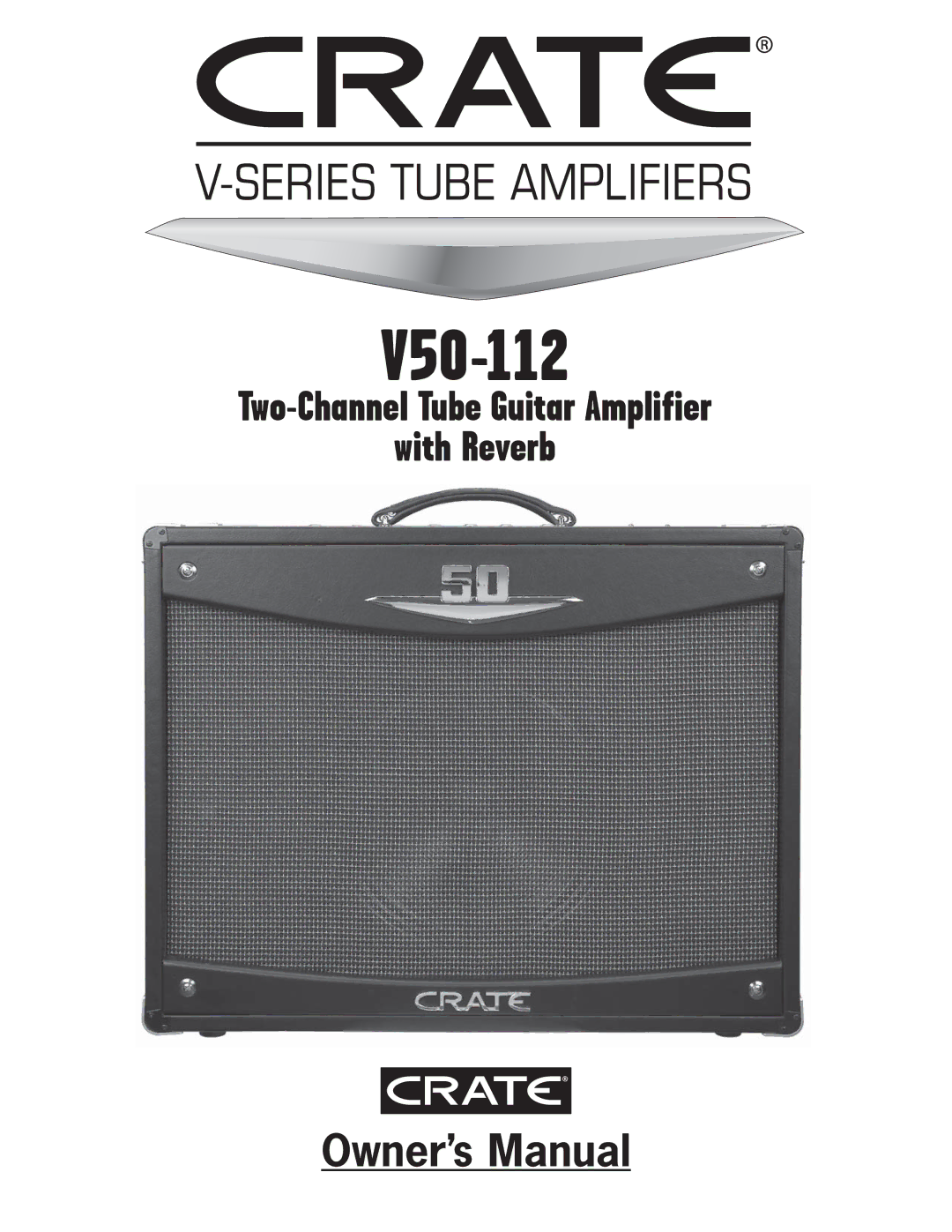 Crate Amplifiers V50-112 owner manual 