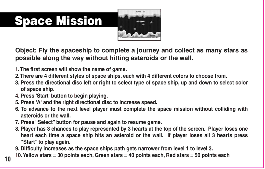 Crayola My First TV Play System manual Space Mission 