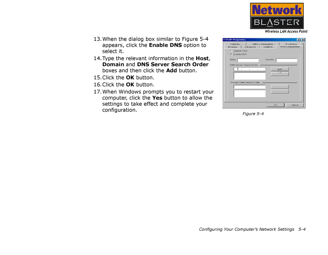 Creative 2030 manual Configuring Your Computer’s Network Settings 