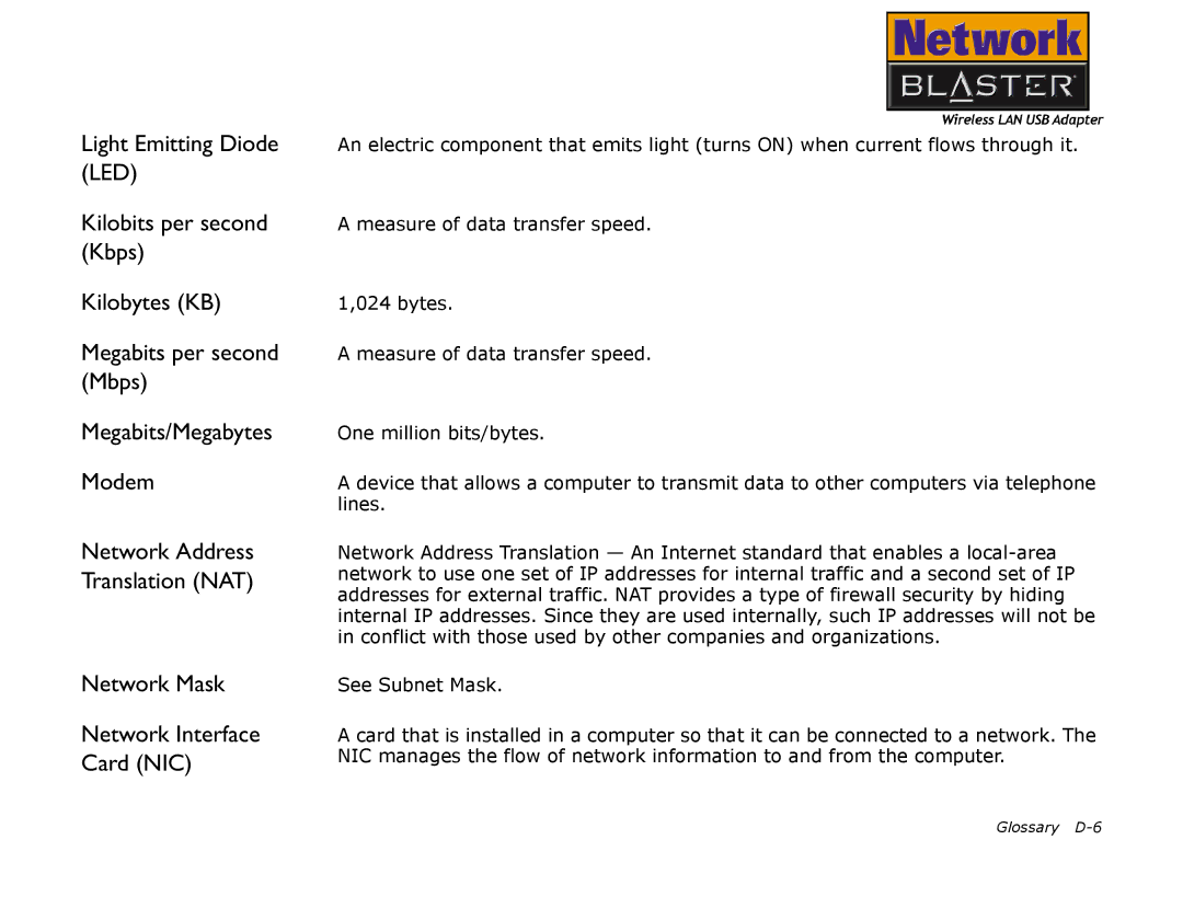 Creative 2030 manual Glossary D-6 