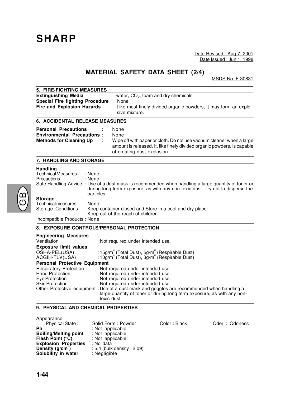 Creative AL-1452, AL-1551, AL-1043, AL-1252 manual Sive mixture 