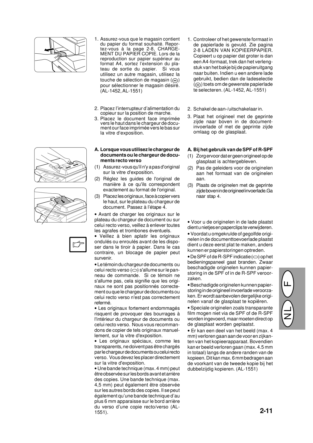 Creative AL-1252, AL-1551 Ments recto verso, Glasplaat is achtergebleven, Assurez-vous quil ny a pas doriginal2, Naar stap 