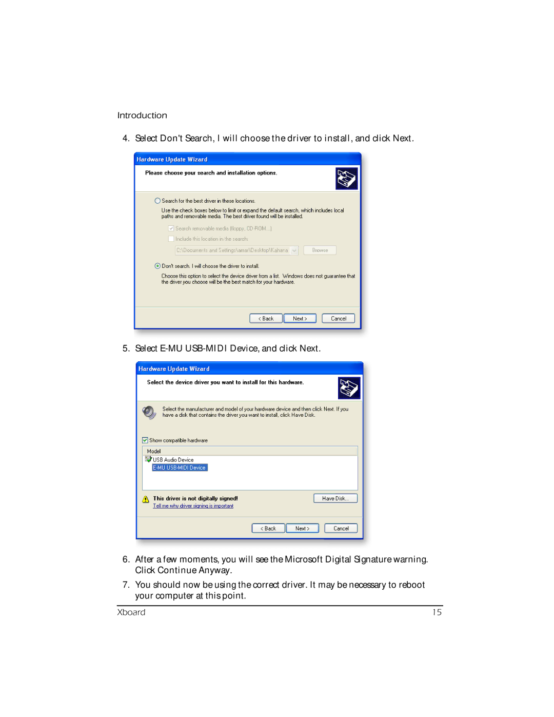 Creative E-MU manual Introduction 