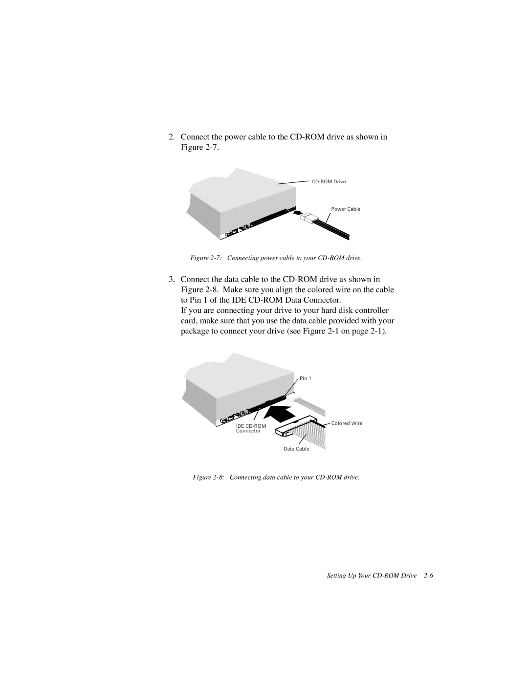 Creative GCD-R542B manual Connecting power cable to your CD-ROM drive 