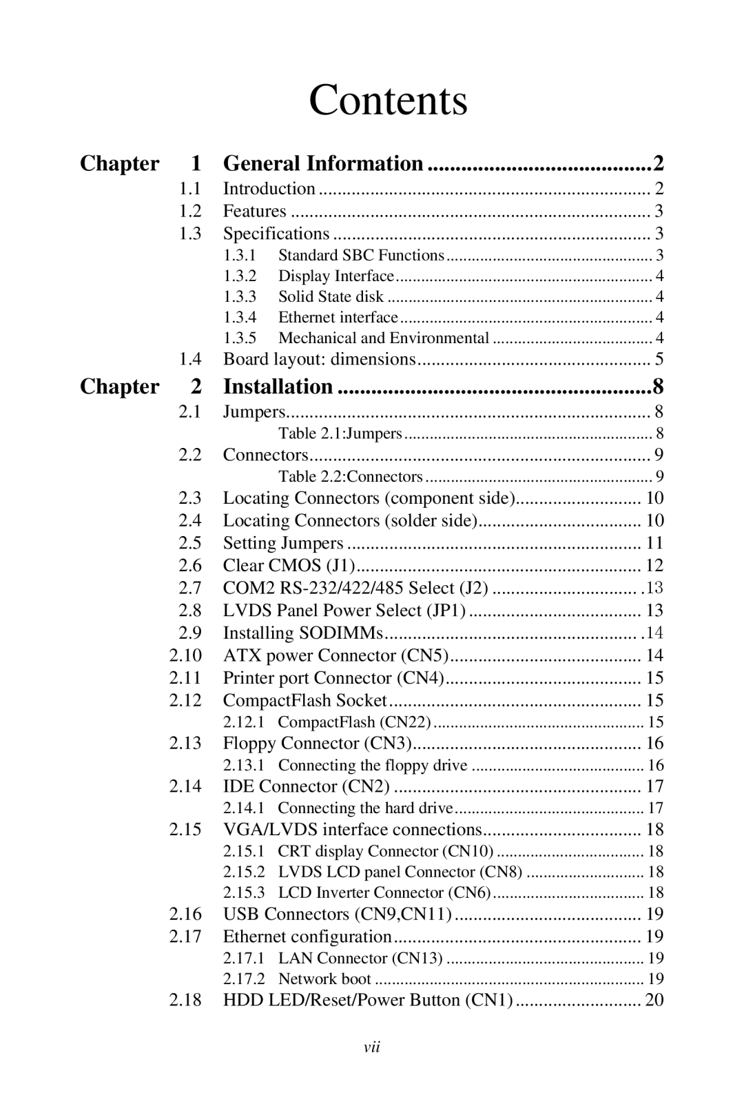 Creative PCA-6780 user manual Contents 