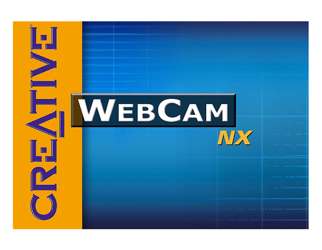 Creative WebCam NX manual 