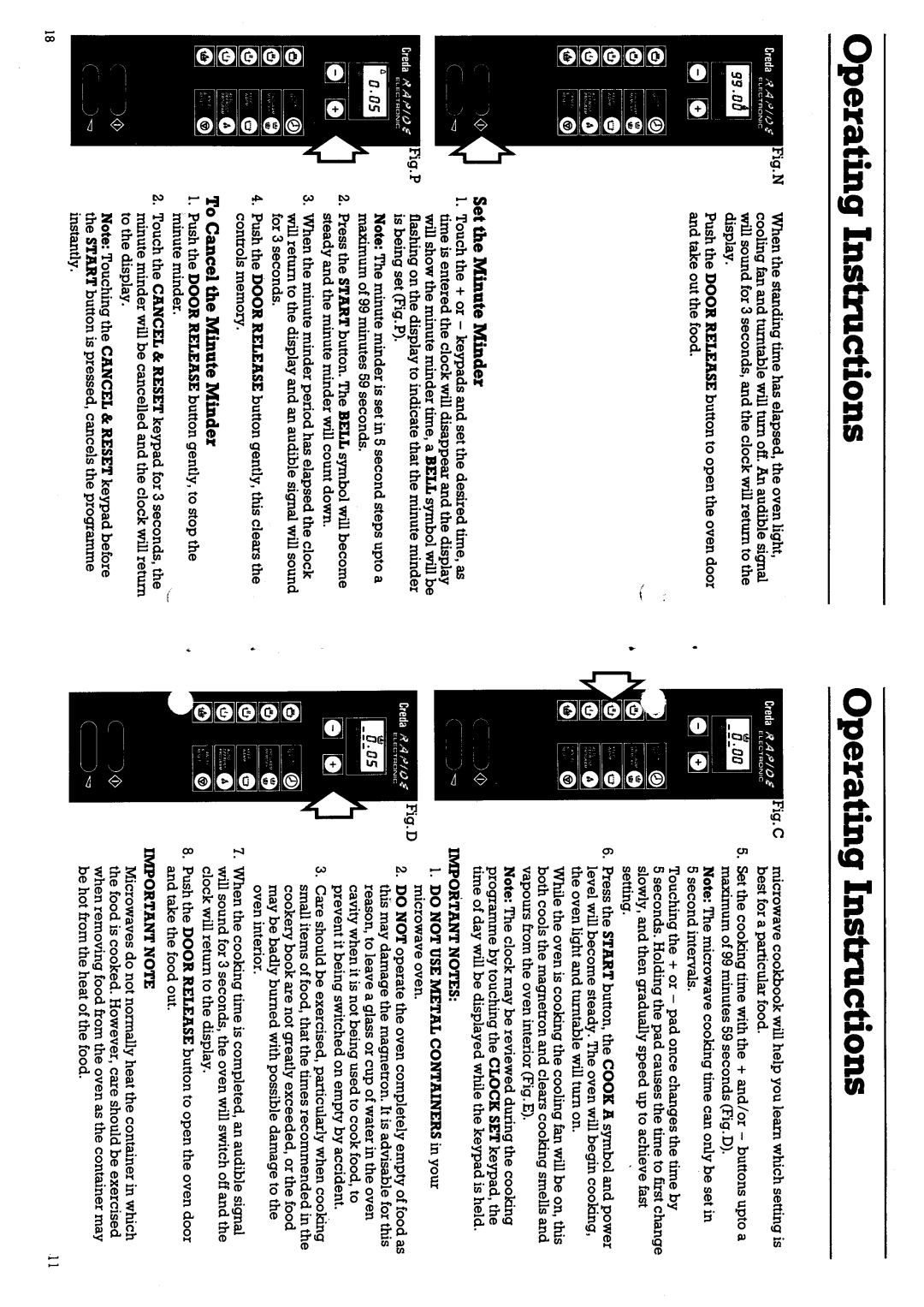 Creda 29031 manual 