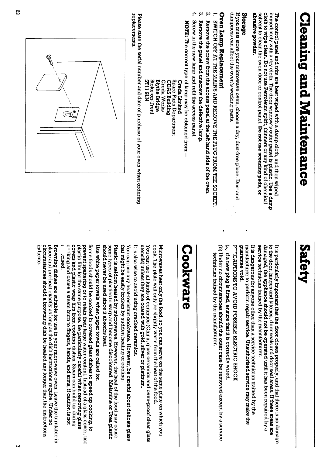 Creda 29031 manual 