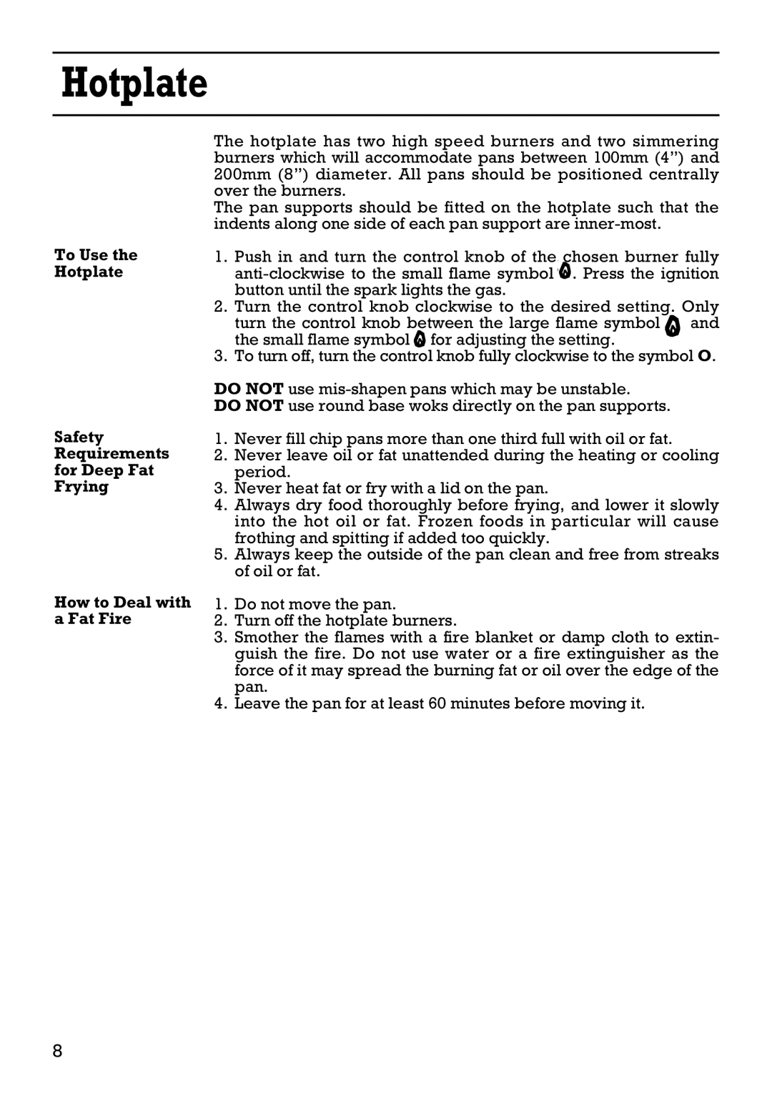 Creda 41202 installation instructions Hotplate 