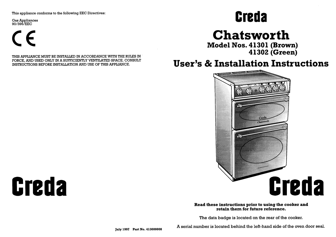 Creda 41301 manual 