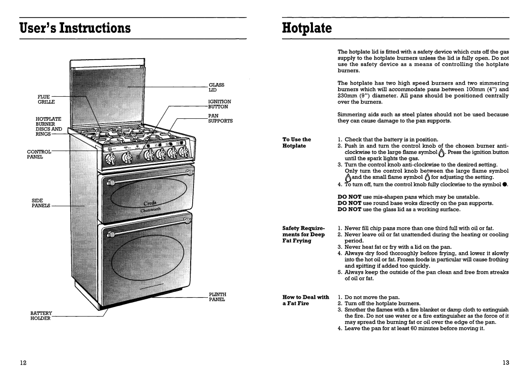 Creda 41301 manual 