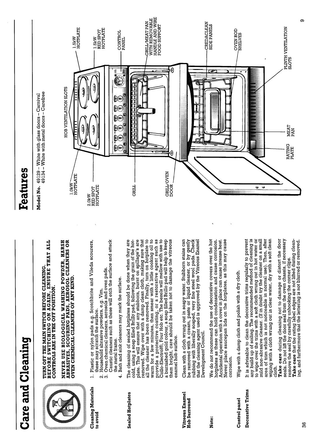 Creda 49134 manual 