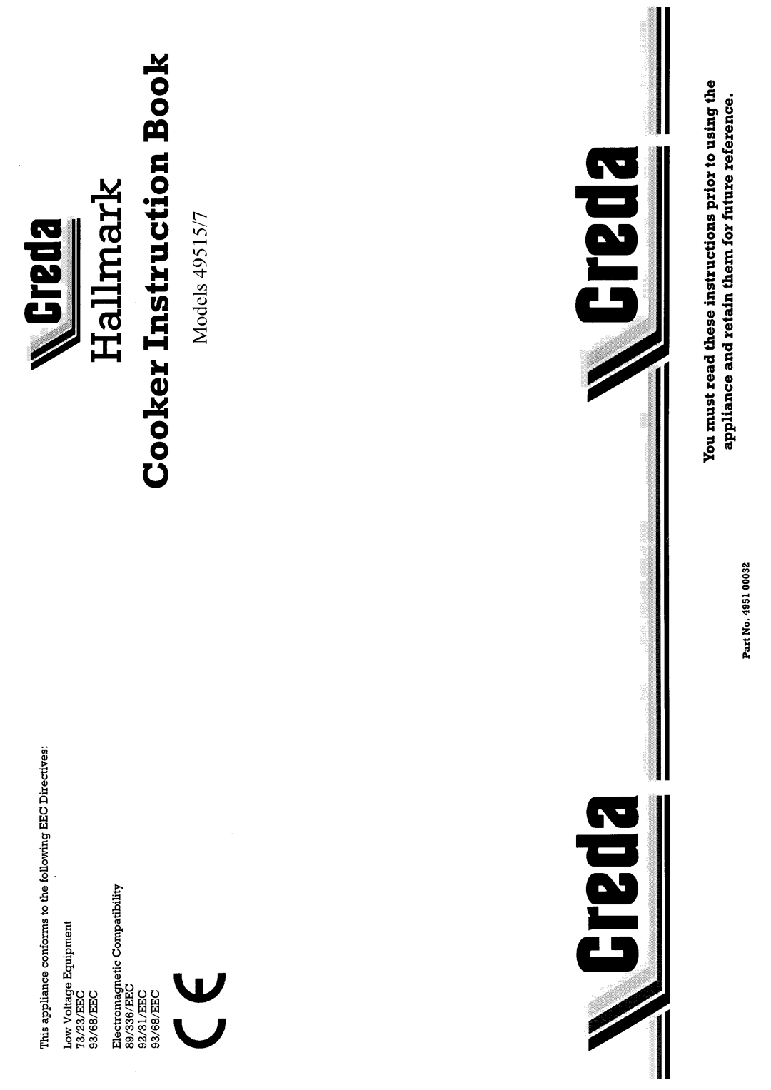 Creda 49515/7 manual 