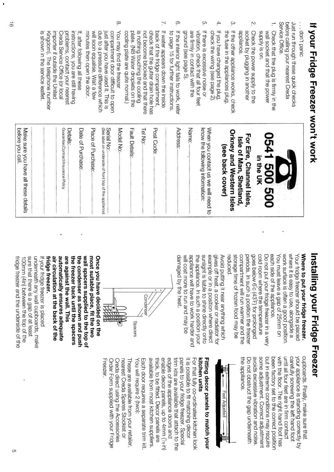 Creda 86410 manual 