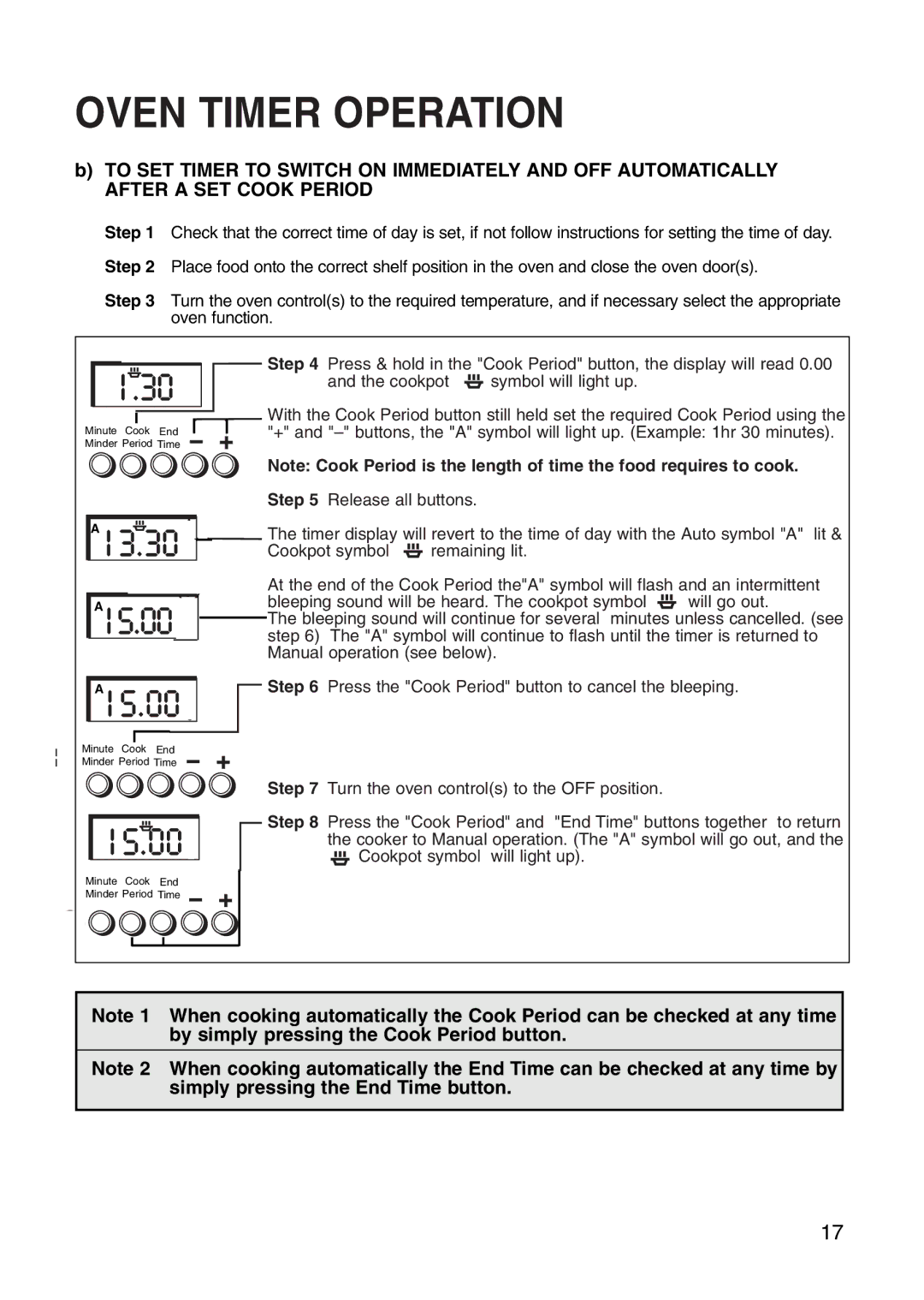 Creda Cooker manual Cookpot Symbol 