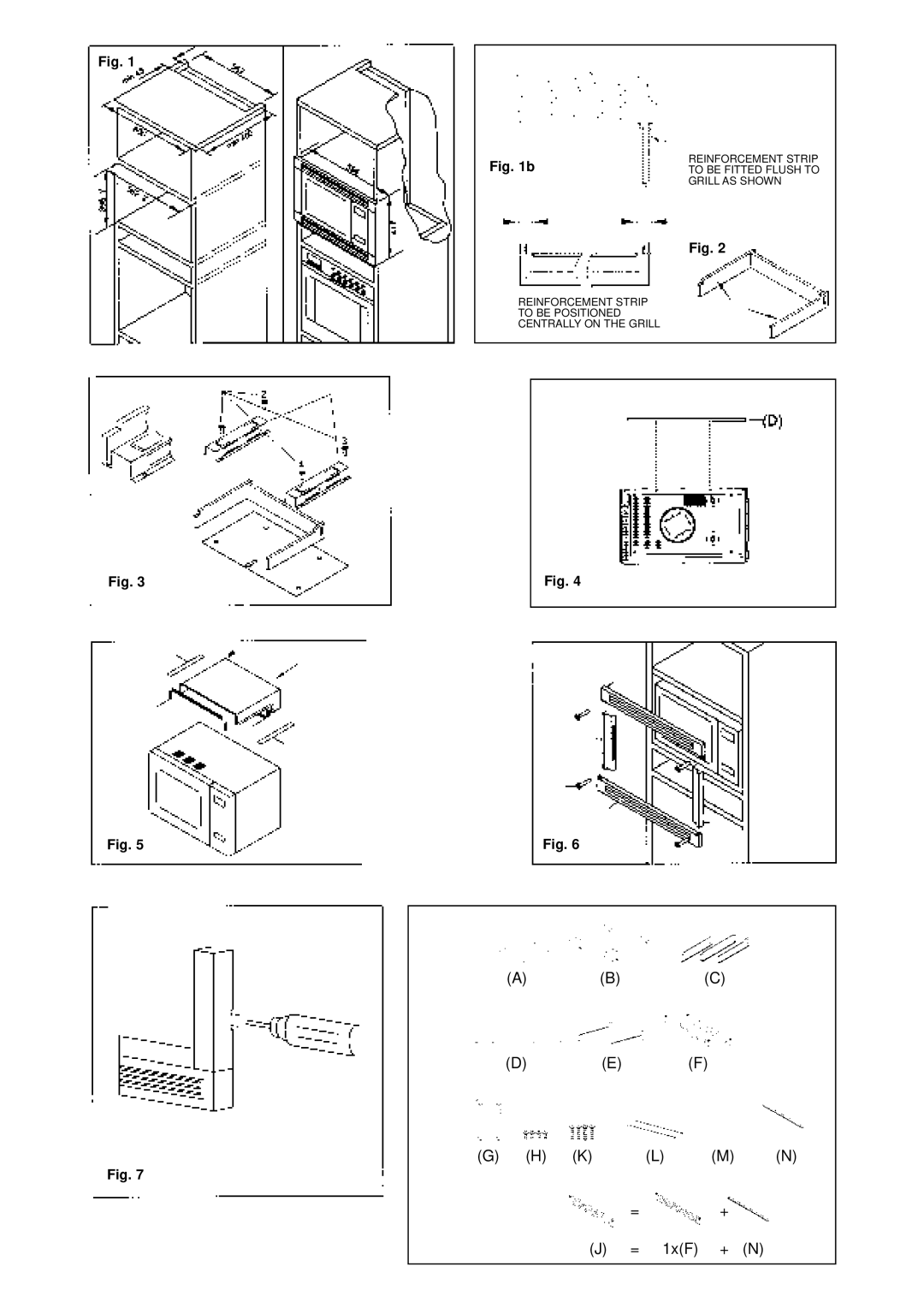 Creda MBO50 installation instructions 1xF 