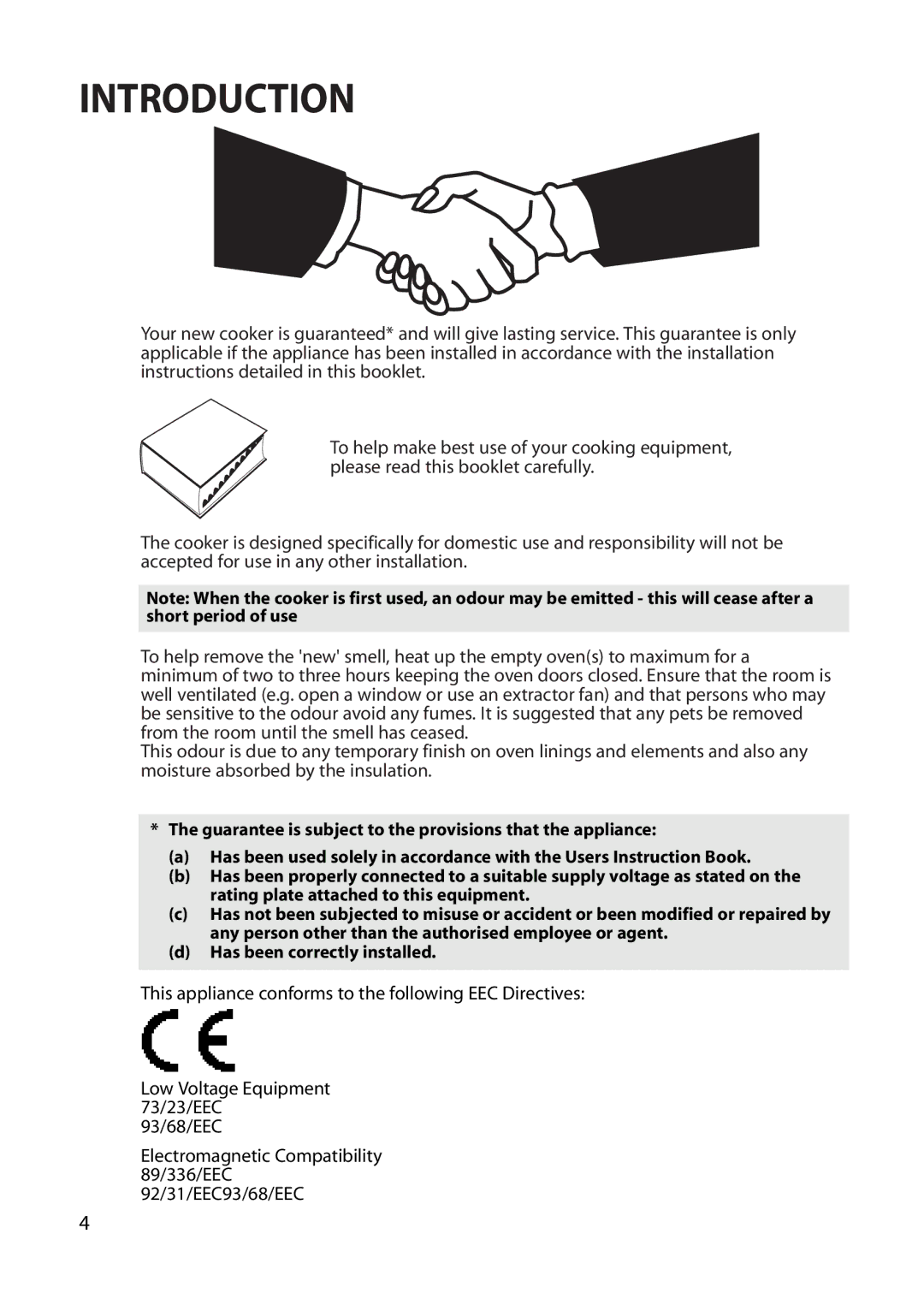 Creda REFLECTION manual Introduction 