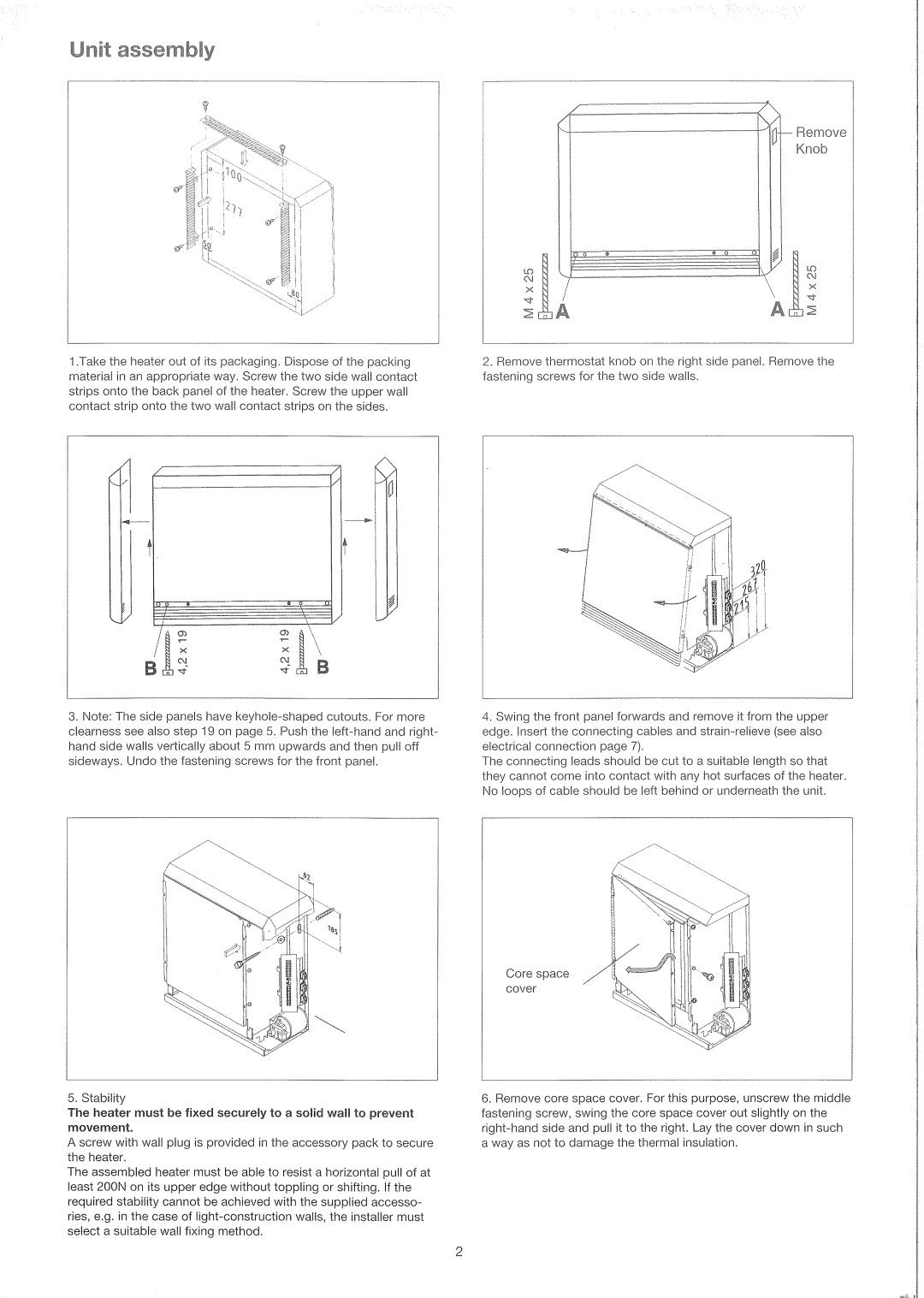 Creda TSF24K, TSF42K, TSF32K manual 