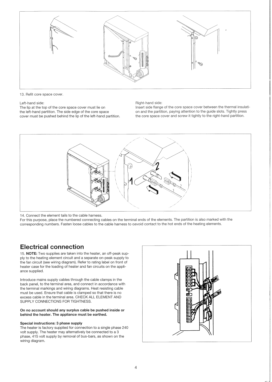 Creda TSF32K, TSF42K, TSF24K manual 