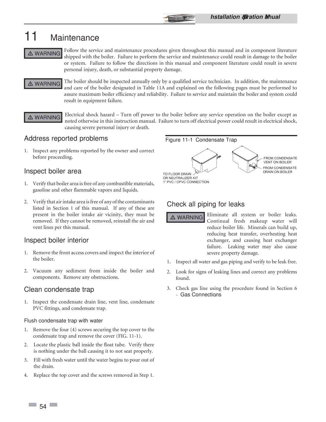 Crestron electronic 1.5, 3.5, 2.5 service manual Maintenance 