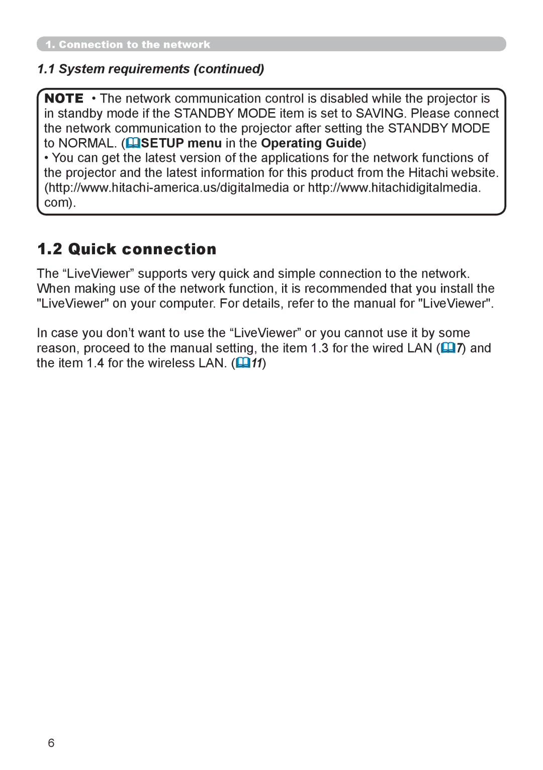 Crestron electronic CP-X8150, CP-WX8240 user manual Quick connection, System requirements 