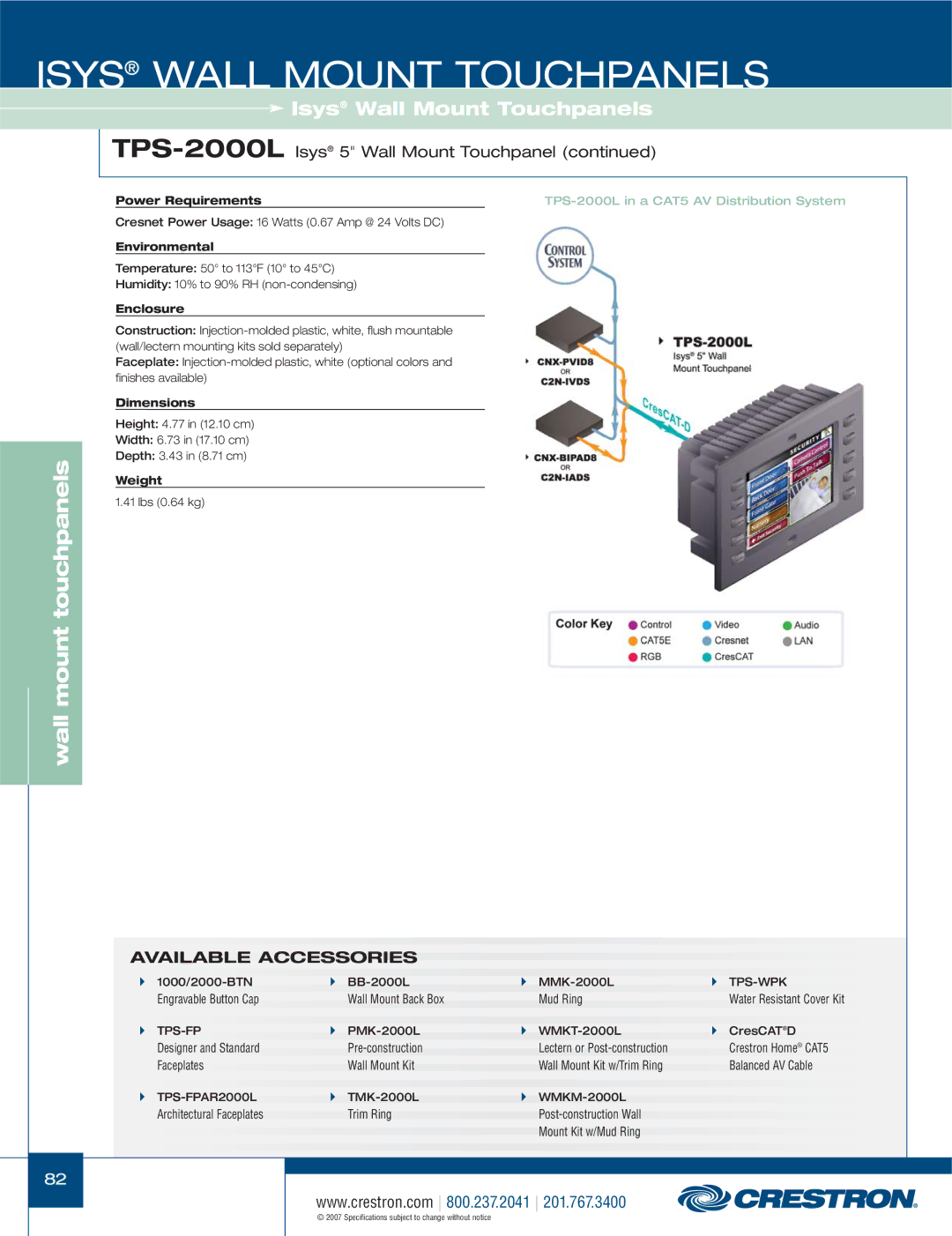 Crestron electronic TPS-15L, TPS-4000L, TPS-3100L, TPS-17L, TPS-12L manual Engravable Button Cap Wall Mount Back Box Mud Ring 