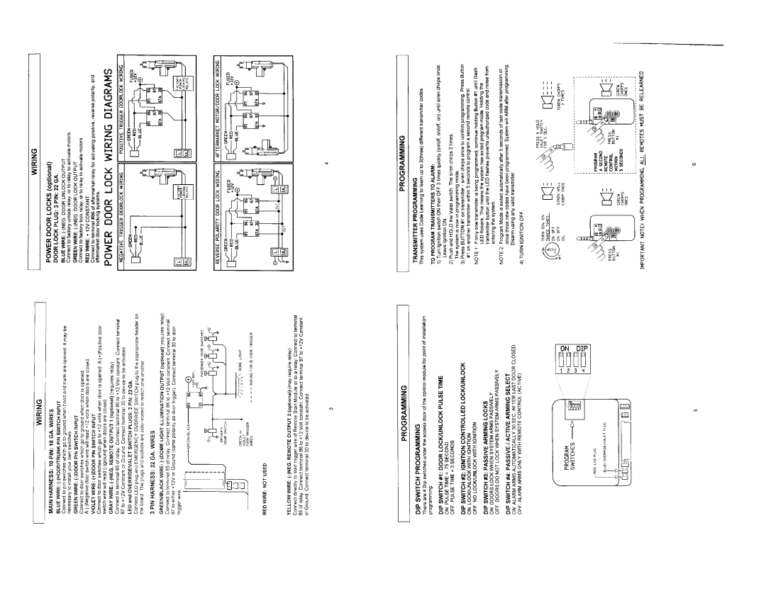 Crimestopper Security Products CS-9705 manual 