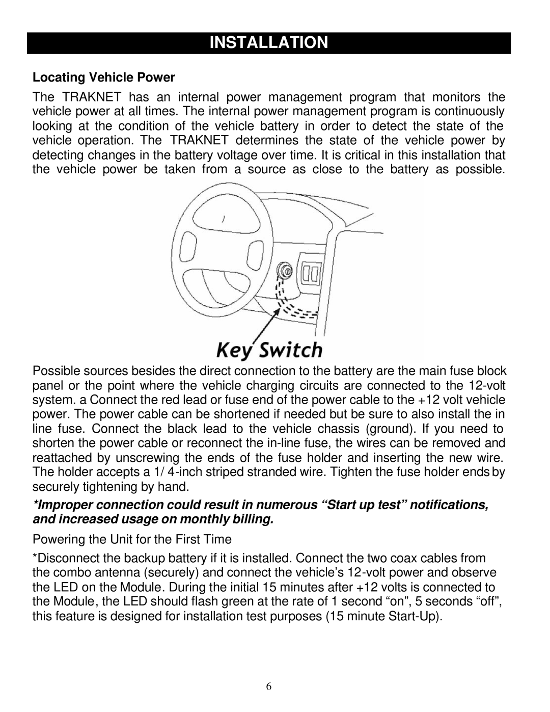Crimestopper Security Products TN-4004, TN-4003 installation instructions Installation, Locating Vehicle Power 