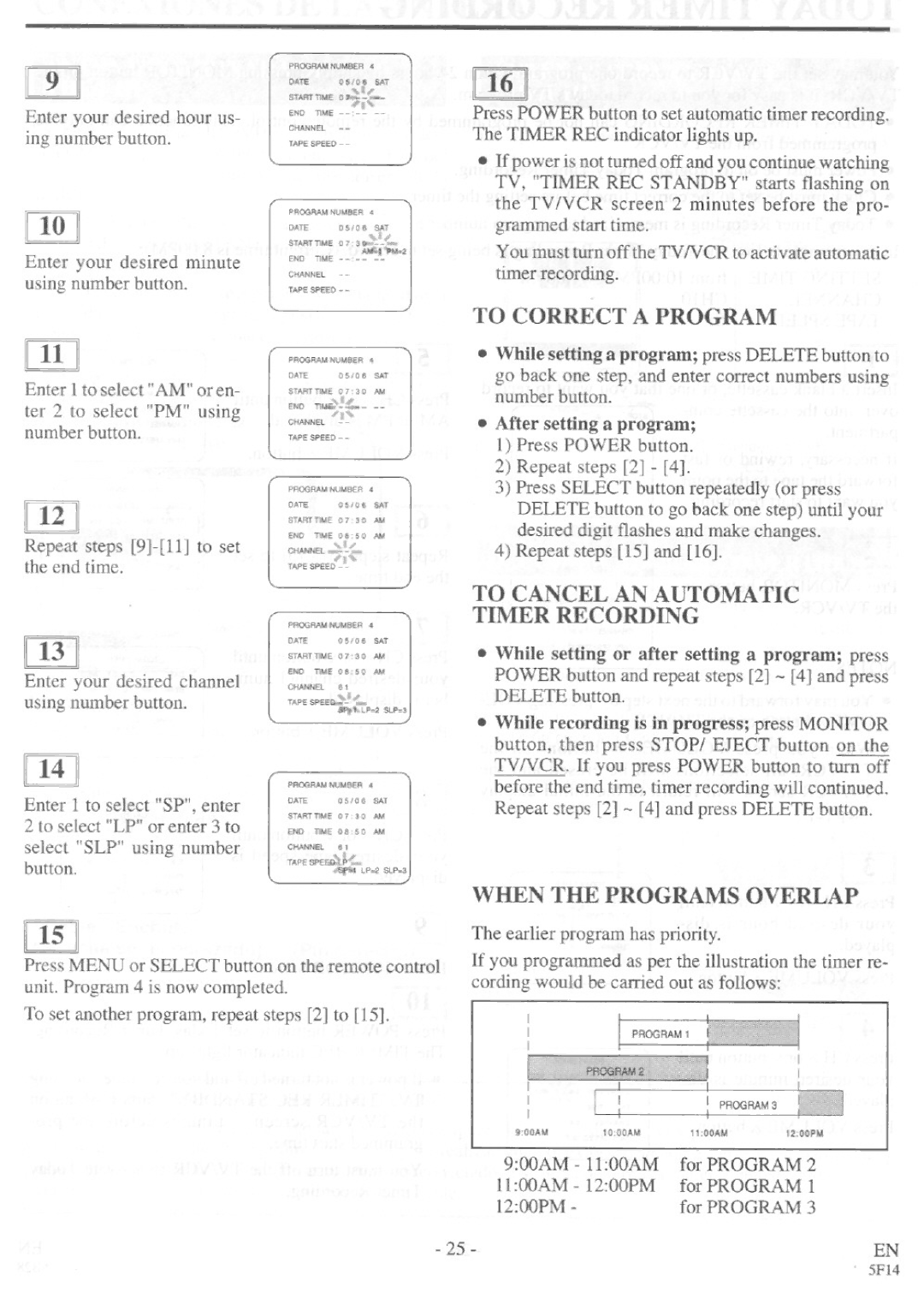 Crosley CTVCR19E1 manual 