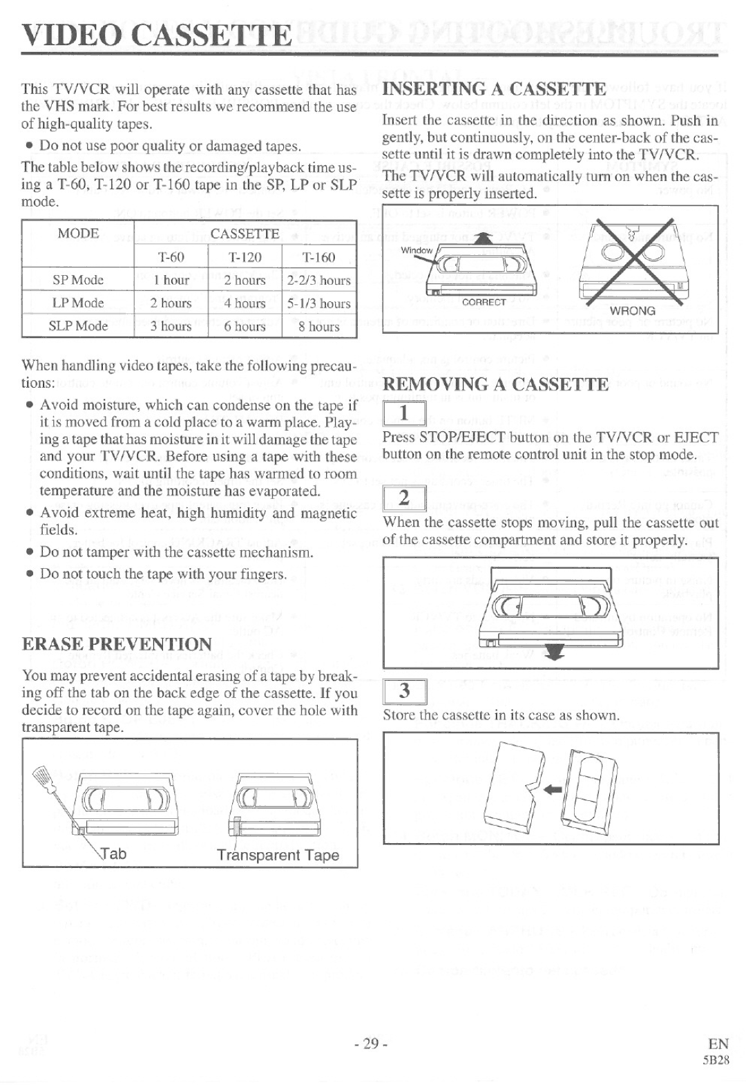 Crosley CTVCR19E1 manual 