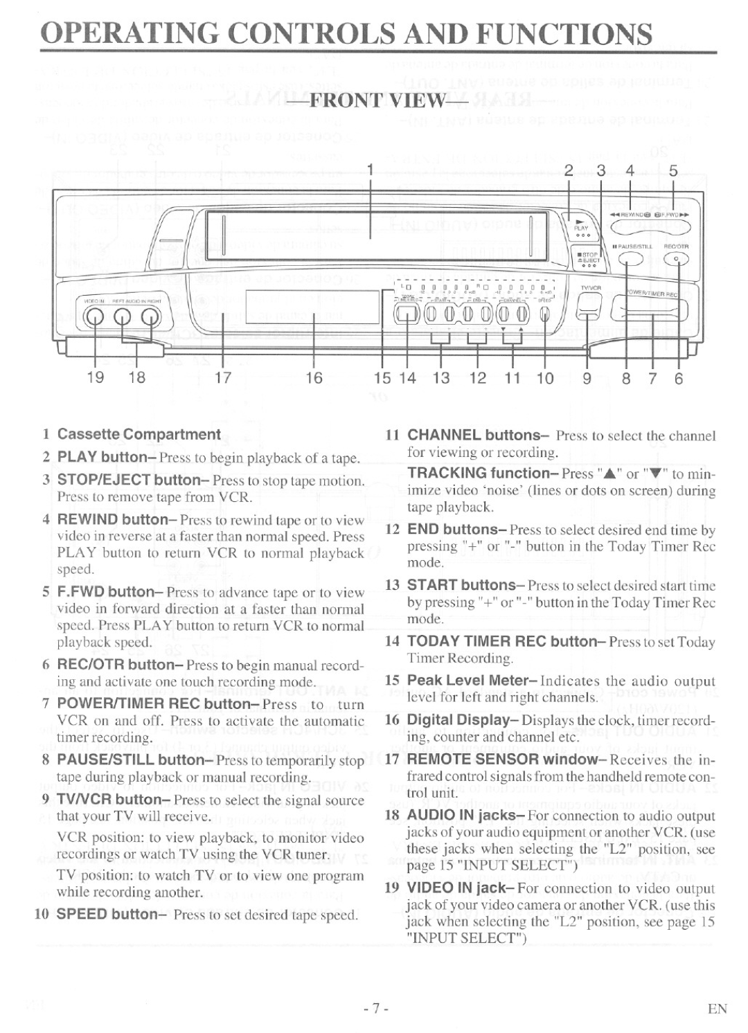 Crosley Radio CF5494 manual 