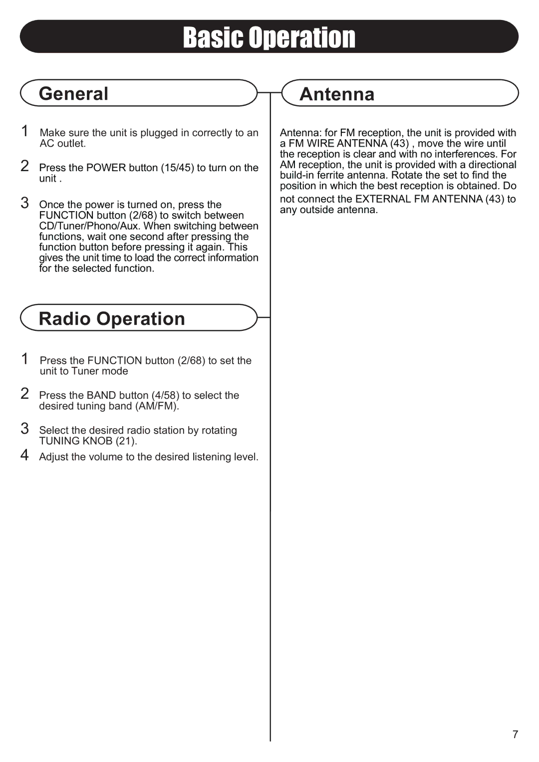 Crosley Radio CR2405A manual 1-=598, aT\\P, Jpsx GTPaX 