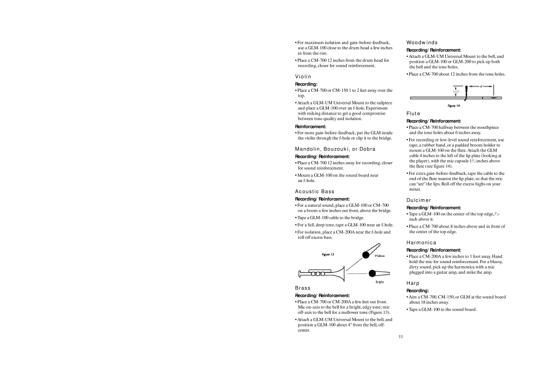 Crown Audio SASS manual Vi lin 