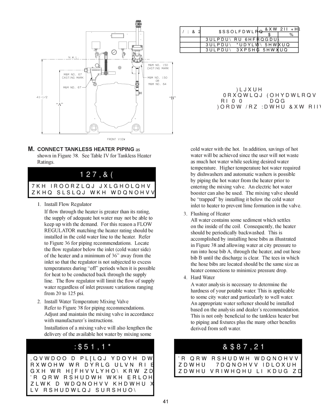 Crown Boiler 24-10, 24-11, 24-08, 24-12, 24-06, 24-05, 24-09, 24-03 BMounting Elevations M&M 150, 64 Float Low Water Cut-offs 