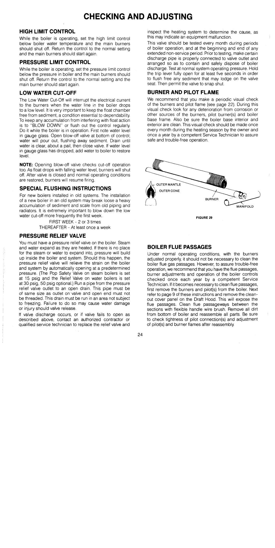 Crown Boiler C247 manual 