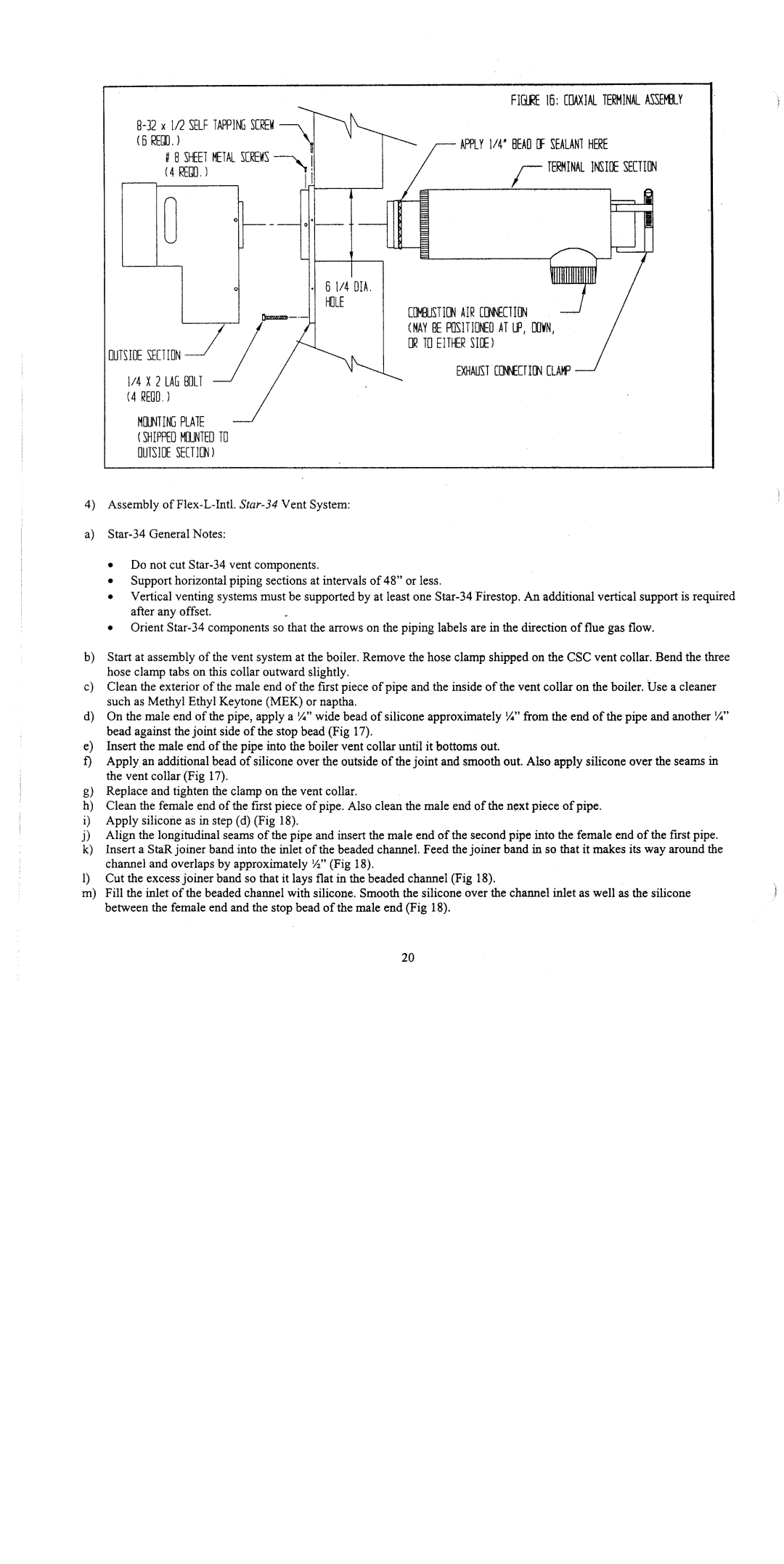 Crown Boiler CSC Series manual 