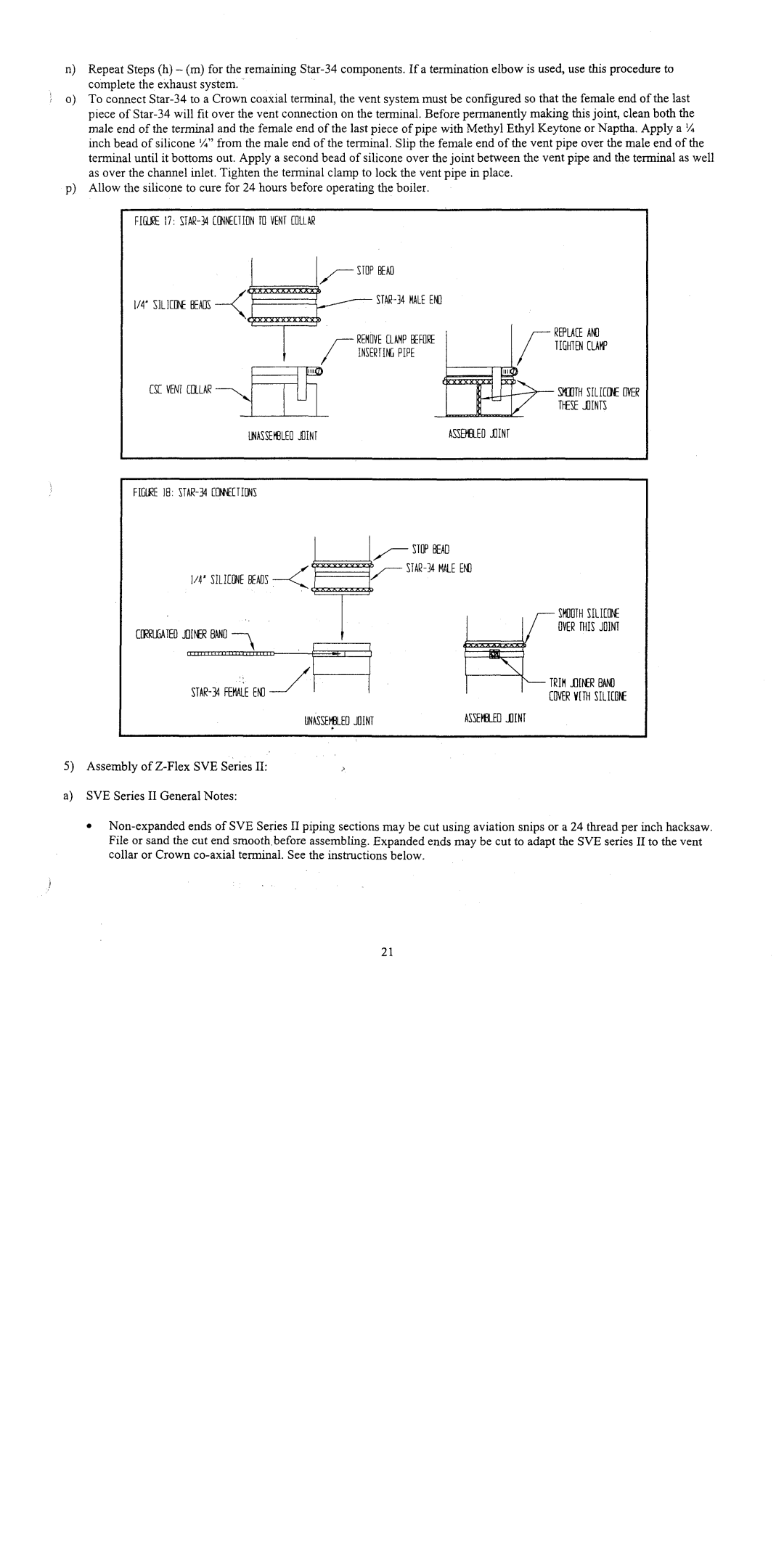 Crown Boiler CSC Series manual 