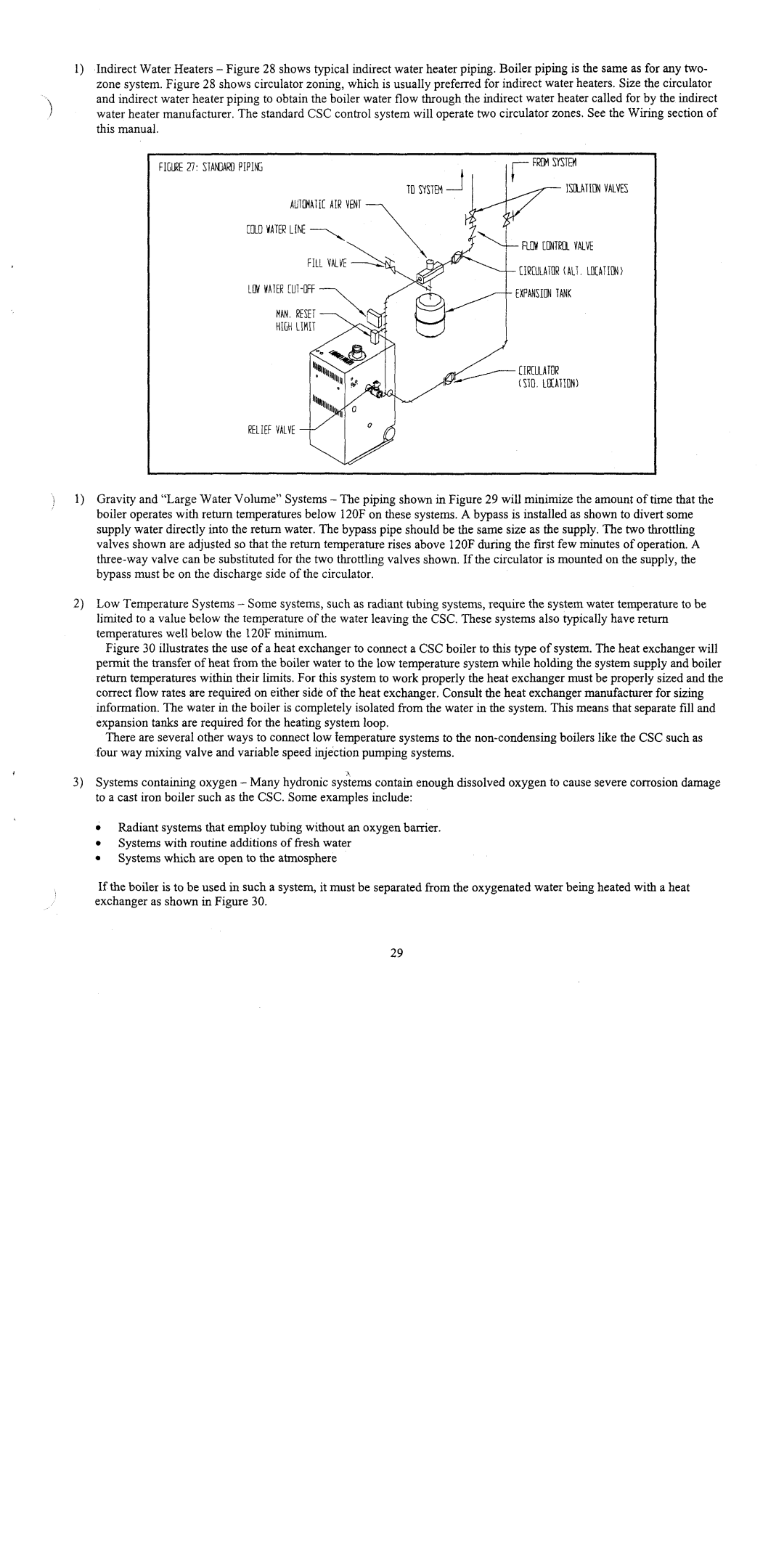 Crown Boiler CSC Series manual 