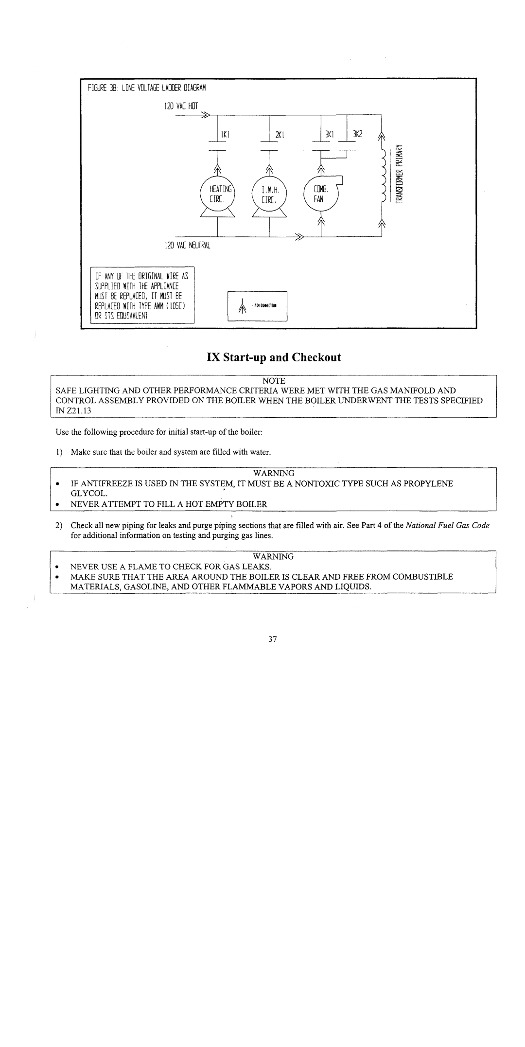 Crown Boiler CSC Series manual 