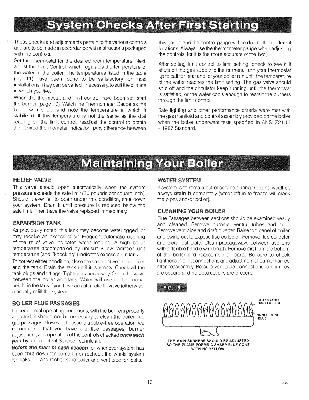 Crown Boiler DC-3185 manual 